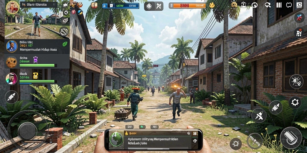Screenshot utama 8HHH menunjukkan fitur pengingat yang intuitif.