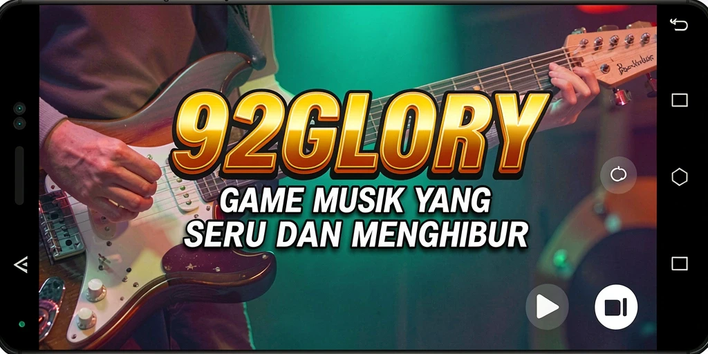 Screenshot dari gameplay <strong>92GLORY</strong> yang menampilkan tampilan dinamis dan musik seru.