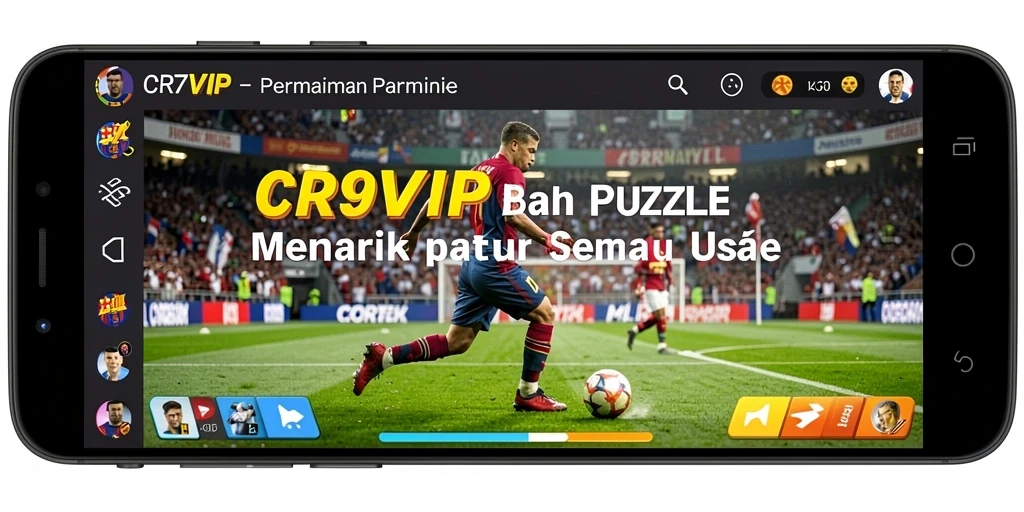 Tampilan gameplay Puzzle yang menarik dan mengasyikkan di CR7VIP.