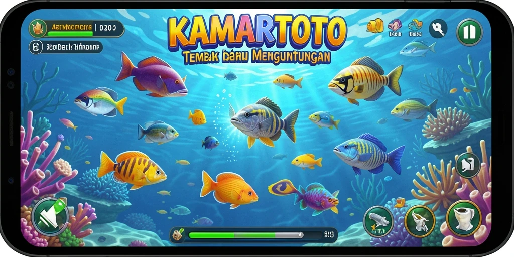 Tangkapan ikan di KAMARTOTO dengan gameplay yang mendebarkan.