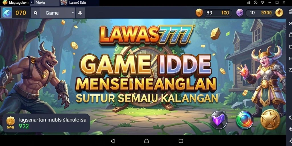 Tampilan gameplay LAWAS777 yang menarik dalam genre Idle.