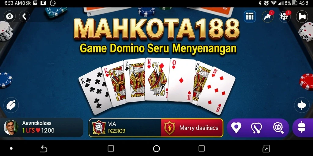 Tampilan gameplay seru dalam MAHKOTA188 yang memikat.