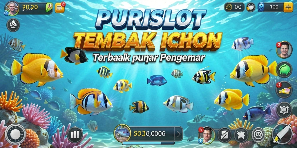Tampilan gameplay Tembak Ikan yang seru dan interaktif.