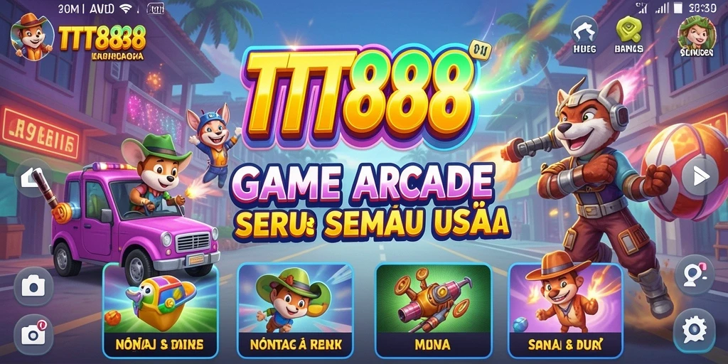 Tampilan gameplay menarik dari TTT888 dengan efek visual yang memukau.
