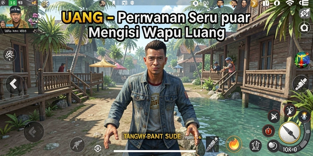 Screenshot utama UANG menampilkan gameplay seru dan interaktif.