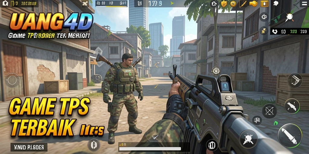Screenshot gameplay UANG4D yang menunjukkan aksi seru di medan tempur.