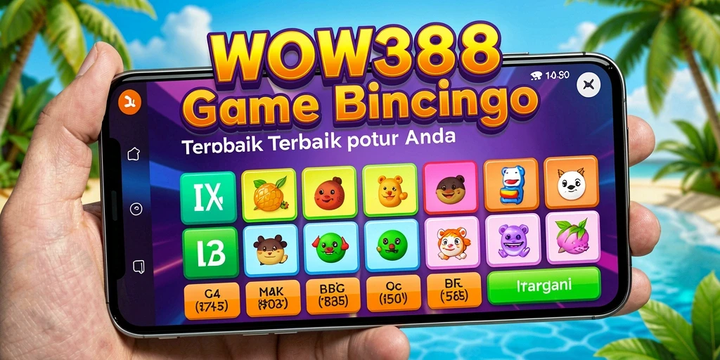 Tampilan gameplay Bingo yang seru dan interaktif di WOW388.